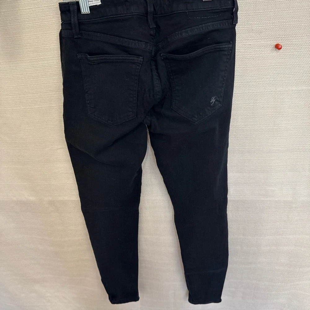 Lovers + Friends Black Zippered Pants - Picture 2 of 2